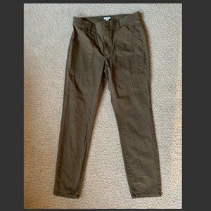JCrew Military Green Skinny Pants